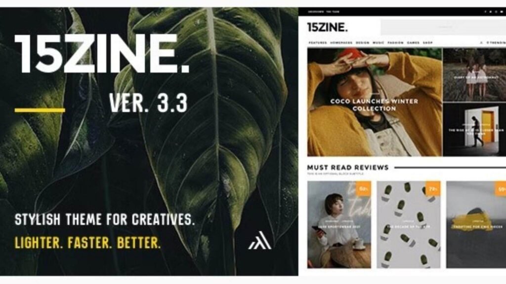 15Zine - Magazine Newspaper Blog News WordPress Theme