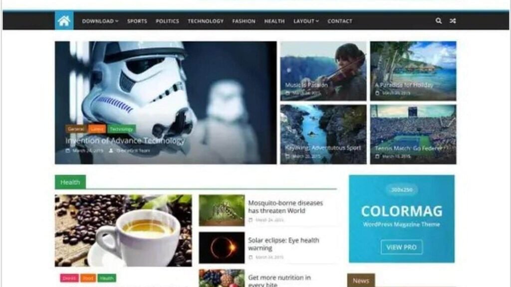 ColorMag – News WordPress theme