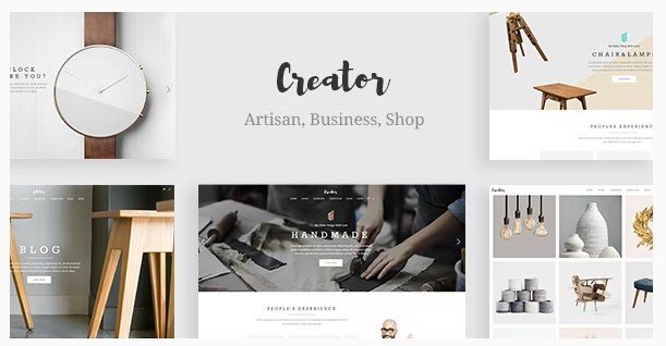 Creator  Theme for Handmade Artisans