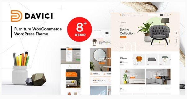 Davici – Furniture WooCommerce WordPress Theme