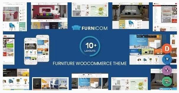 Furnicom - Furniture Store & Interior Design WordPress WooCommerce Theme