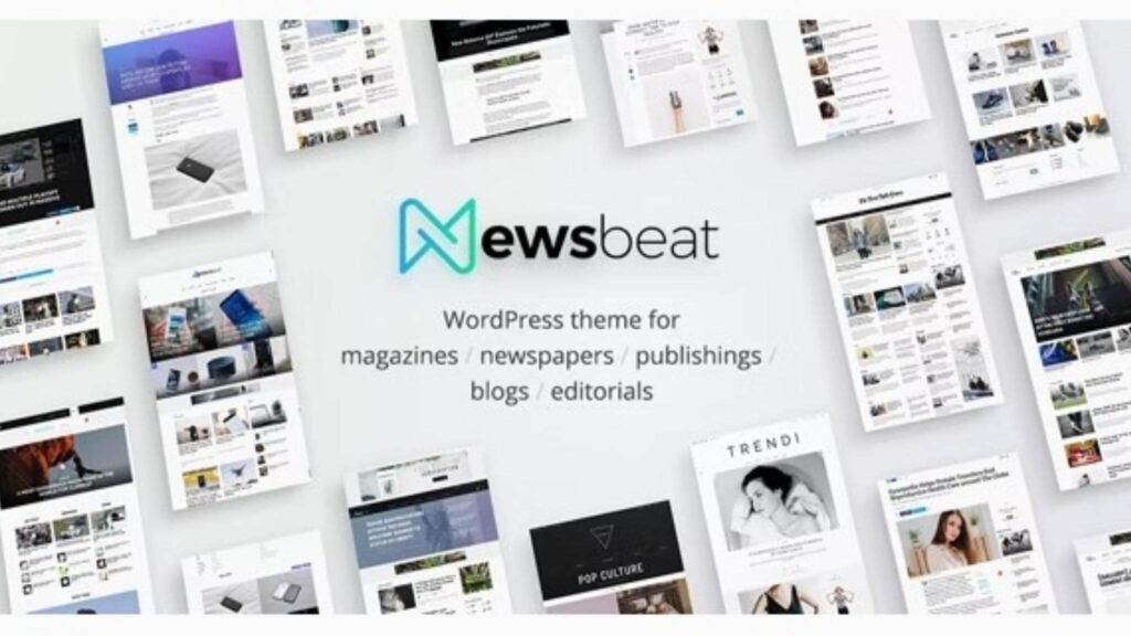 Newsbeat - Optimized WordPress Magazine theme