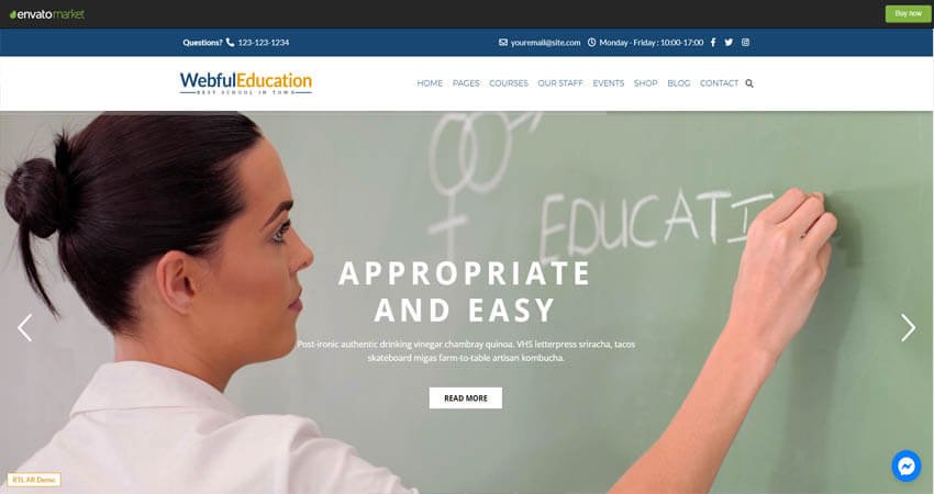 EduBox-Education WordPress Theme


