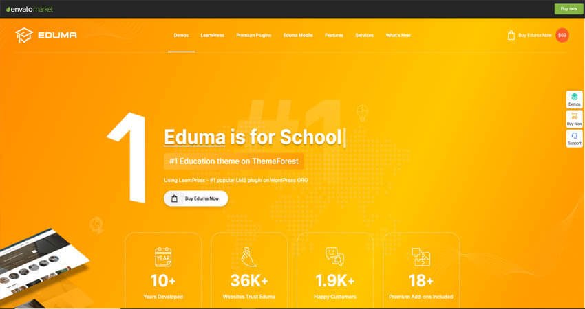 Eduma- Education WordPress Theme