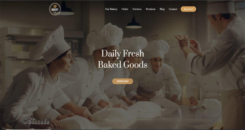 Bakery-WordPress Cake and Food Theme 
