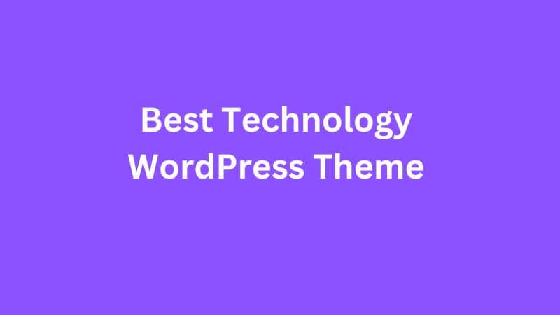 Technology WordPress Theme