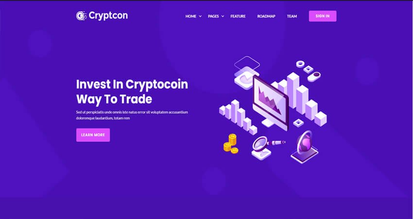 Cryptcon- ICO, Bitcoin, and Crypto Currency WordPress Theme
