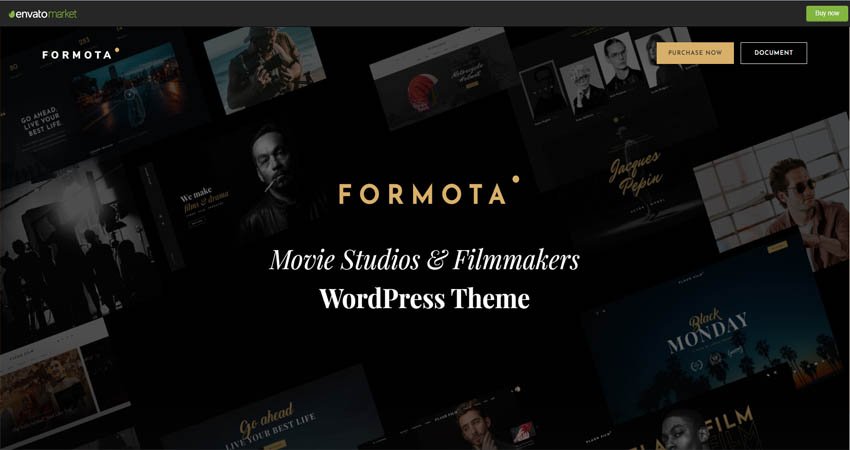Formota- Movie Studies & Filmmakers WordPress Theme