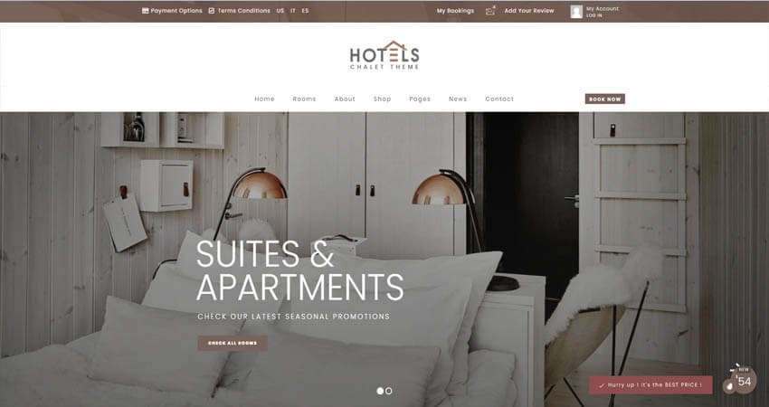 Hotel-Booking Theme

