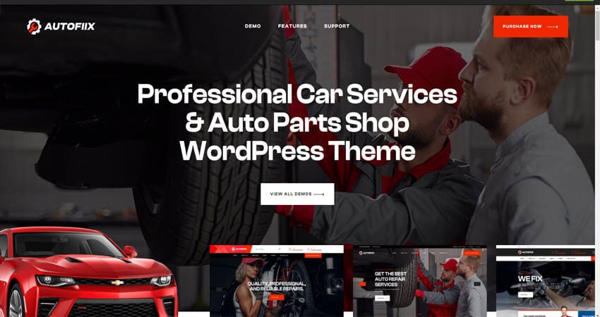 Autofiix- Car Service WordPress Theme
