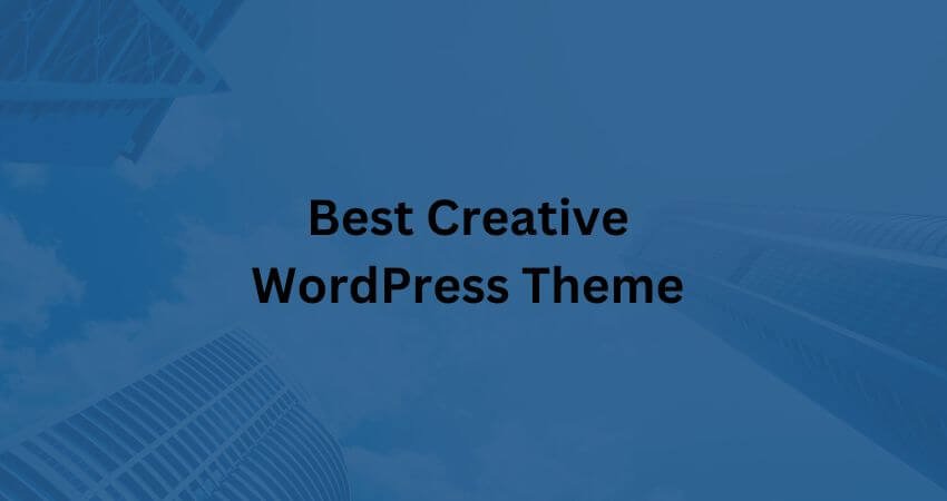 Creative WordPress theme