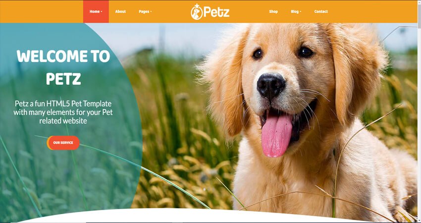  Petz- Pets Care & Veterinary Theme
