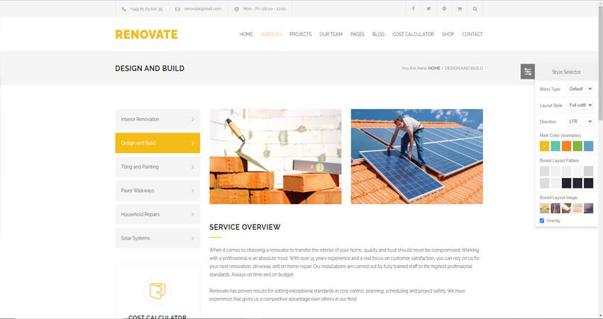 Renovate-Construction WordPress Theme