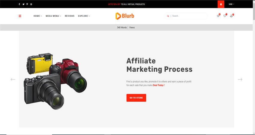 Blurb - Affiliate Marketing WordPress Theme
