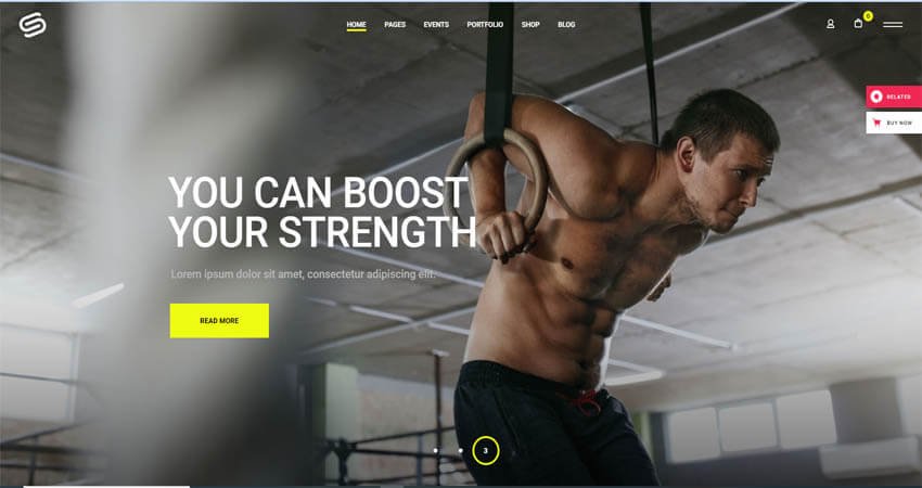 Stronger - Gym and Fitness Theme
