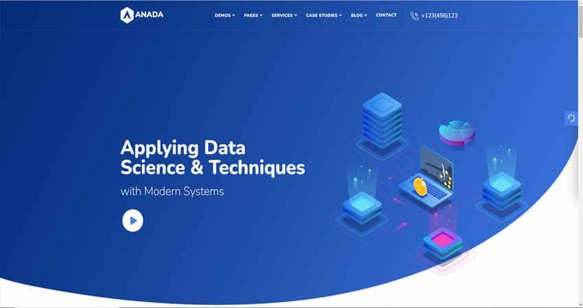 Anada- Artificial Intelligence & Data Science WordPress
