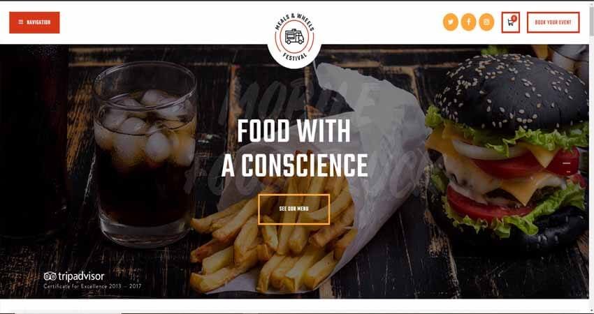 Meals & Wheels-Street Festival & Fats Food Delivery WordPress Theme