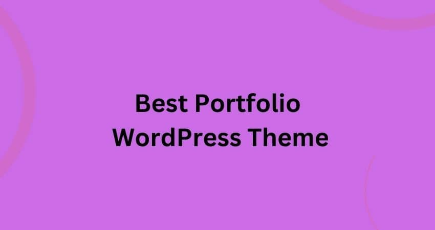 Portfolio WordPress Theme