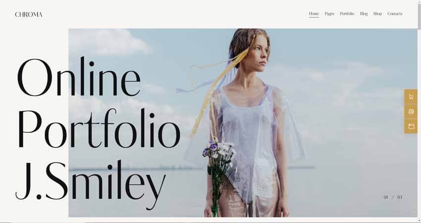 Chroma-Photography Portfolio WordPress Theme