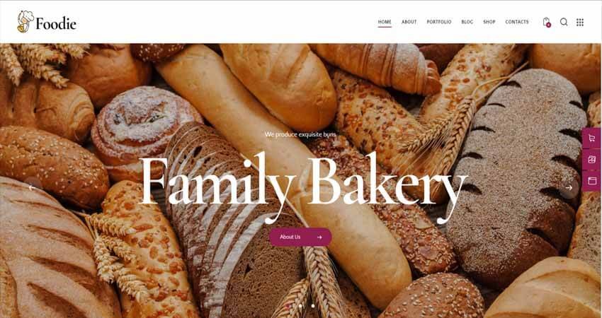 Foodie-Food & Wine Elementor Multiskin WordPress Theme