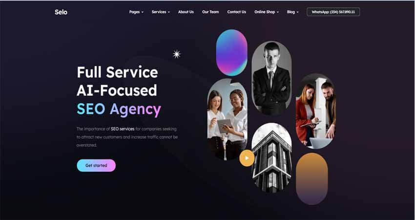 Selo-SEO & Digital Marketing Agency WordPress Theme